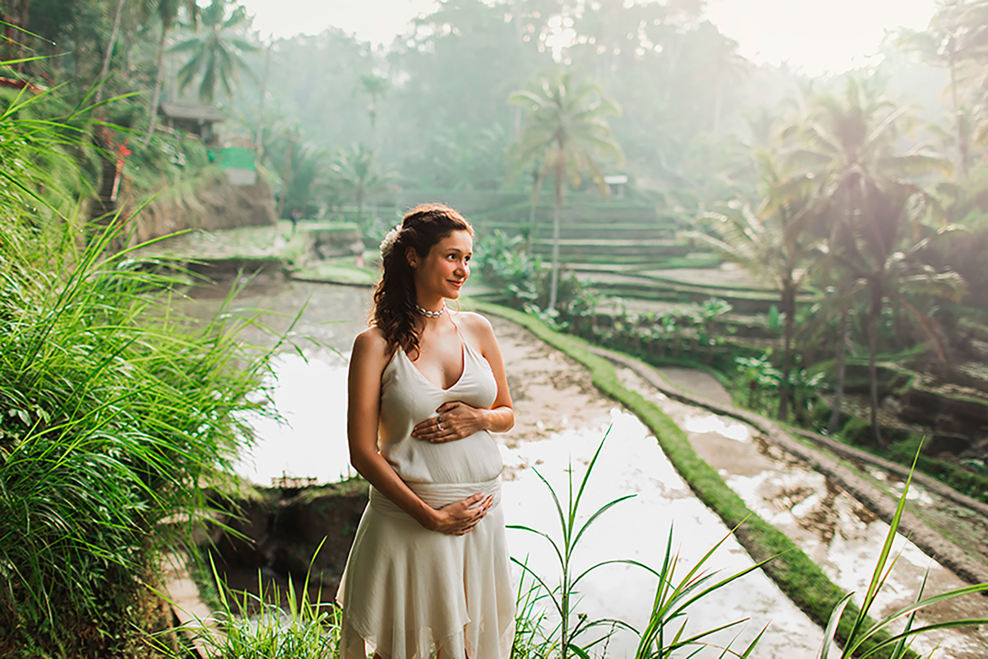 The Most Beautiful Pregnant Woman in Bali